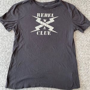 William Rast Men’s Graphic Tee M - Rebel w/a Clue